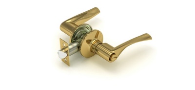 Ручка защелка 894 PB-B (золото) фик.