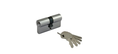 Цилиндр.мех-зм Л-80 (40*40) хром англ.кл.  НОРА