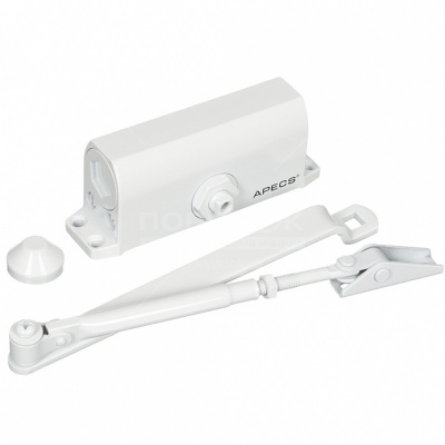 Доводчик дверной Apecs DC-22/25-45-M-W