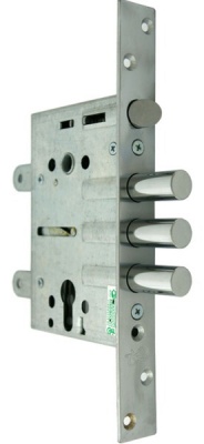Замок врезной CRIT ЗВ-7РМП-006-Хп с тягами противопож.