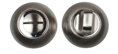 Ручка поворотная TRODOS BK-AL SN/CP (никель/хром) + квадрат + стяжки