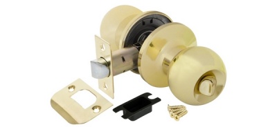 Ручка защелка 6072 PB-B (золото) фик.