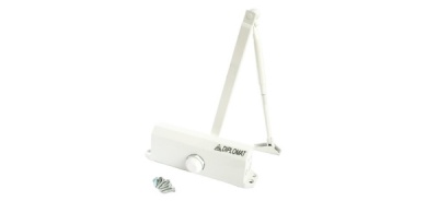 Доводчик DIPLOMAT 604 А белый (до 120кг)