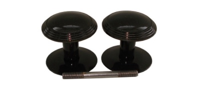 Ручка дверн. РДК-1 -ПП черная  Могилев