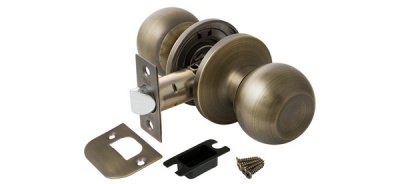 Ручка защелка 6072 MAB-P (мат.бронза) без фик.