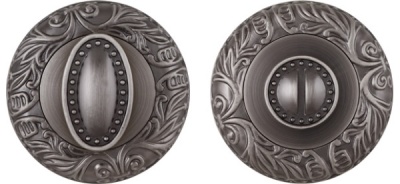 Ручка поворотная BK6 SM AS-3 ант.серебро