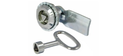 Замок почтовый 705-MS (WG) трехгр.ключ.