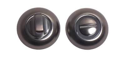 Ручка поворотная TRODOS BK-AL GF/CP (графит/хром) + квадрат + стяжки