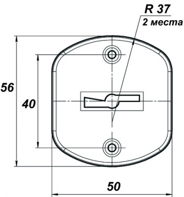 Накладка 160М 184.040 (хром)(ком-т 2 шт.)_2