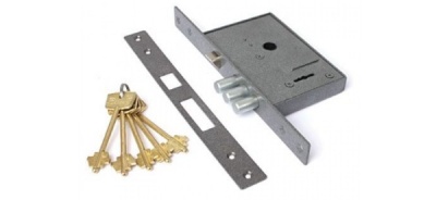 Замок врезной Герион Карат-М постель (универ.)