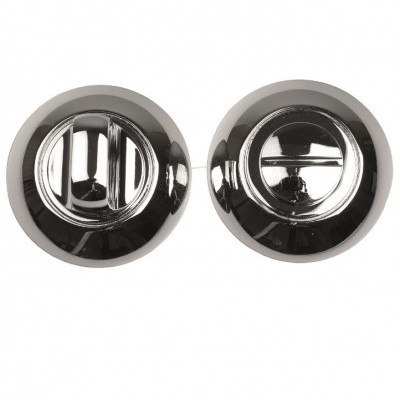 Ручка поворотная TRODOS BK-AL CP/CP (хром/хром) + квадрат + стяжки