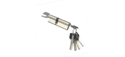 Цил.мех-зм MSM CW40в/50mm SN перфо.кл/верт. (Матовый никель)