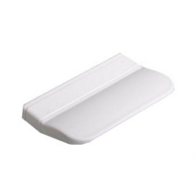 Ручка балконная белая пласт. Ручка+заглушка