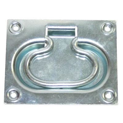 Ручка Кунгур откидная 10080 (скрытая) цинк