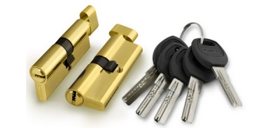 Цил.мех-зм PUNTO A202/80 mm (35+10+35) PB латунь 5 кл.