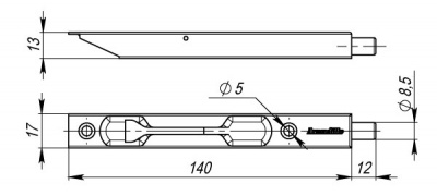 Упор торцевой FB 5-1/2 CP_2
