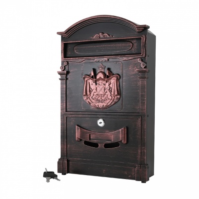 Ящик почтовый АЛЛЮР №4010В старая медь