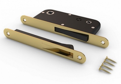 Защелка межкомн. магнитная 090-М CP (хром) PALLADIUM