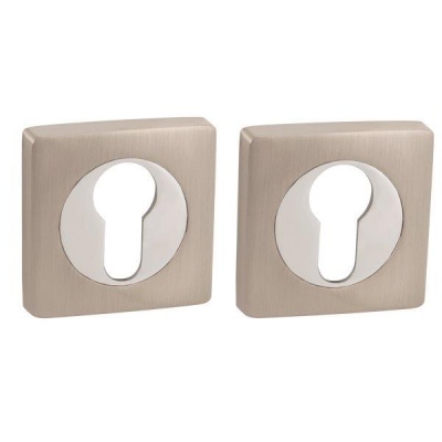 Накладка под цил. ET ZQ SN/CP-3 матовый никель/хром