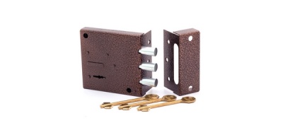 Замок накладной БИФ ЗН 030-1-3 лат.кл.