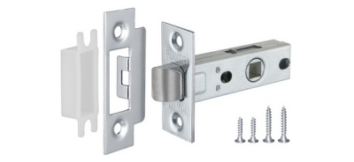 Защелка врезная PUNTO L45-8 CP Хром