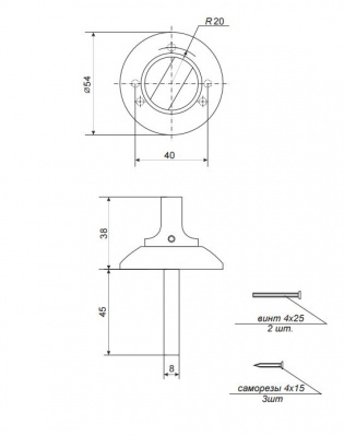 Поворотник ТТ-0803-8-GM2