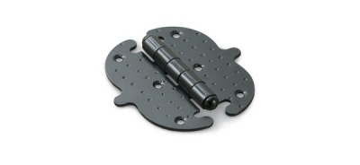 Петля накл. фигурная НОЭЗ ПН 5-110-S черный матовый