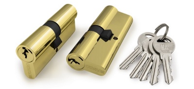 Цилиндр HD PROF 65+35 5 кл. золото