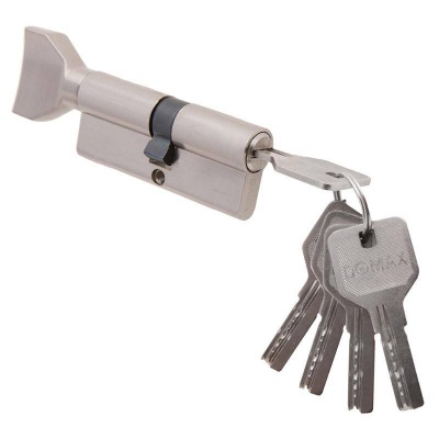 Цил.мех-зм DAMX CW70mm SN перфо.клверт. (Матовый никель)