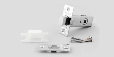 Задвижка дверная Apecs L-0126-CR