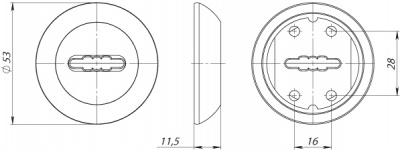 Накладка под сув.ключ SC RM SN/CP-3 (1 шт.)_2