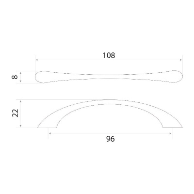 Ручка-скоба TRODOS 14.143.05 