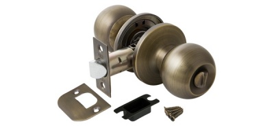 Ручка защелка 6072 MAB-B (мат.бронза) фик.