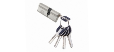 Цил.мех-зм MSM C100mm SN перфо.кл/кл. (Матовый никель)