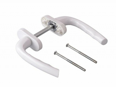 Ручка балконная BHS 4 (31) RAL9016 белый