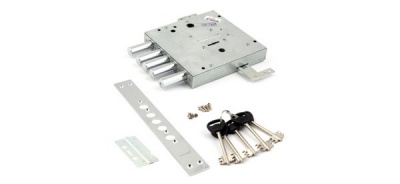 Замок врезной BORDER 71611 ЗВ8-8 К. 5Т/15 (полир.)/.под тяги