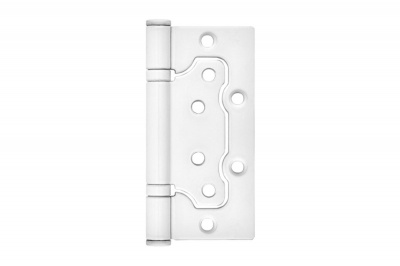 Петля без врезки (Петля бабочка ПБ) белая ПОДВЕС