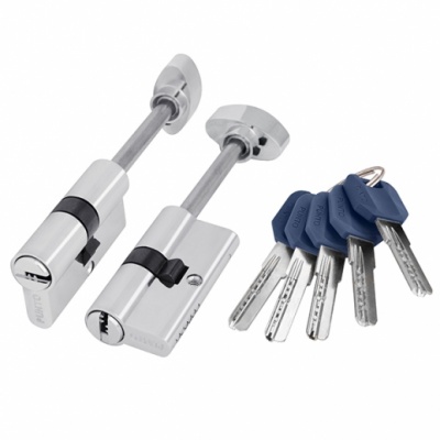 Цил.мех-зм PUNTO Z40785 mm (50+10+25) CP хром 5 кл. со штоком