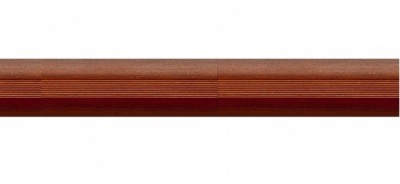 Порог-Стык 38 мм 0,9 /красное дерево