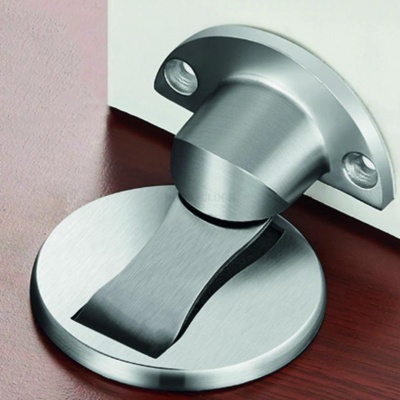 Упор дверной DL DS005 SS (нерж.сталь) с магнитной фиксацией