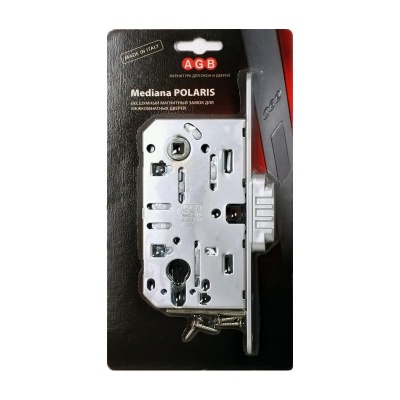 Замок MEDIANA POLARIS B06103.50.06.567 (ник) под цил. с отв. пл. B02402.05