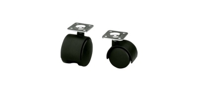 Колесо мебельное 1500-50 черное AMIG