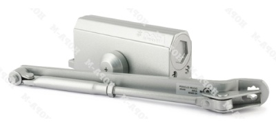 Доводчик НОРА-М N 3 S бол. морозост. (до 80кг) серебро