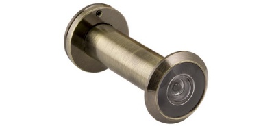 Глазок FUARO DVZ4, 16/200/70x130 AB бронза (оптика пластик, угол обзора 200)