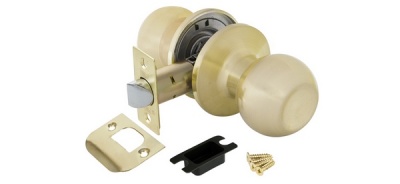 Ручка защелка 6072 SB-P (мат.золото) фик.