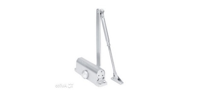 Доводчик NOTEDO DC-090-НО с фикс. (100 кг) белый