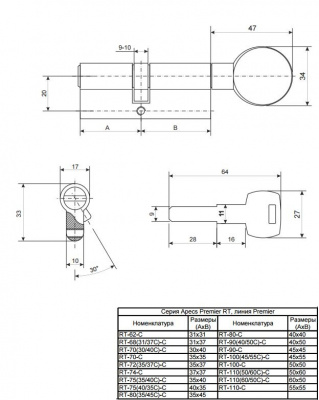 Ц.м. Apecs Premier RT- 75(40/35C)-C-G_2