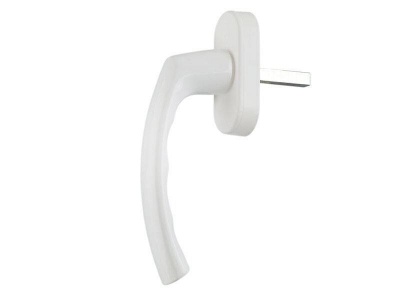 Ручка белая ХОПА, для пласт.окон (штифт 40мм) СТАР