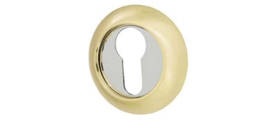 Накладка под ключ R1 SB/CP (Матовая латунь/Хром) MSM