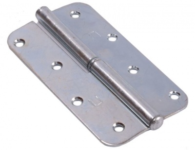 Петля ПН-130 цинк белый, левая